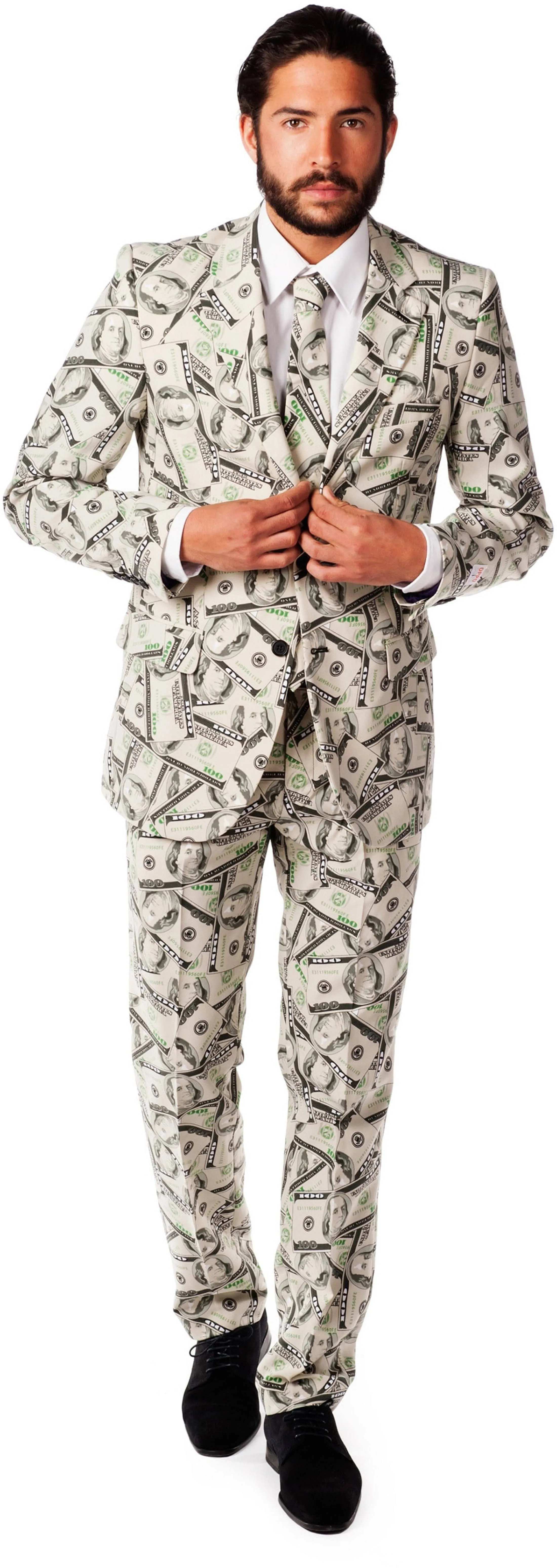 Opposuits Men's Party Funny Crazy Prom Suit Costume - Comes with Jacket - Pants and Tie