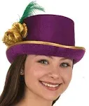 Nicky Bigs Novelties Women's Mardi Gras Top Hat