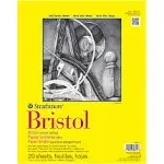 Strathmore Bristol Paper Pad, 300 Series, Regular, 11in x 14in, 20 Sheets/Pad