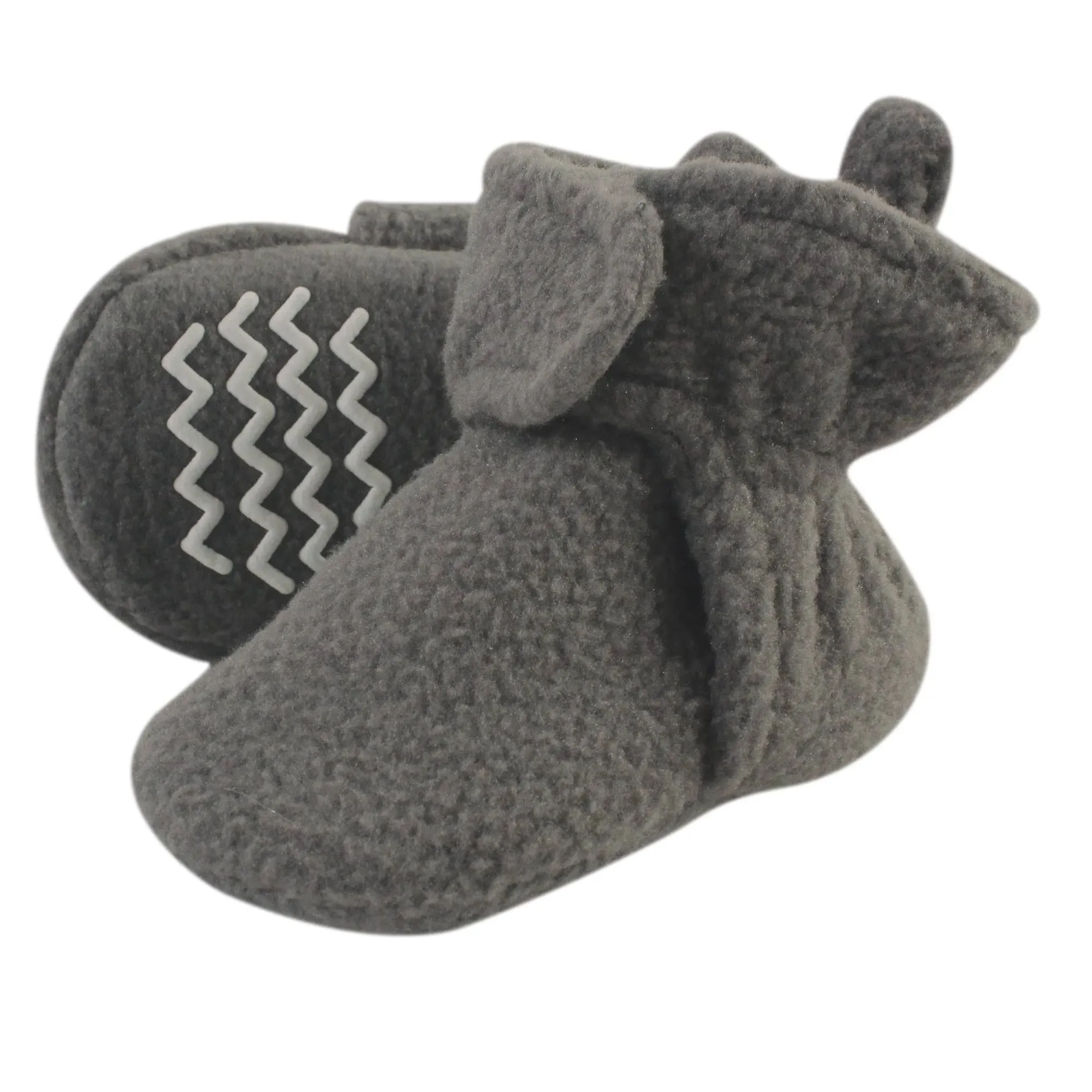 Hudson Baby Unisex-Child Cozy Fleece Booties Slipper Sock