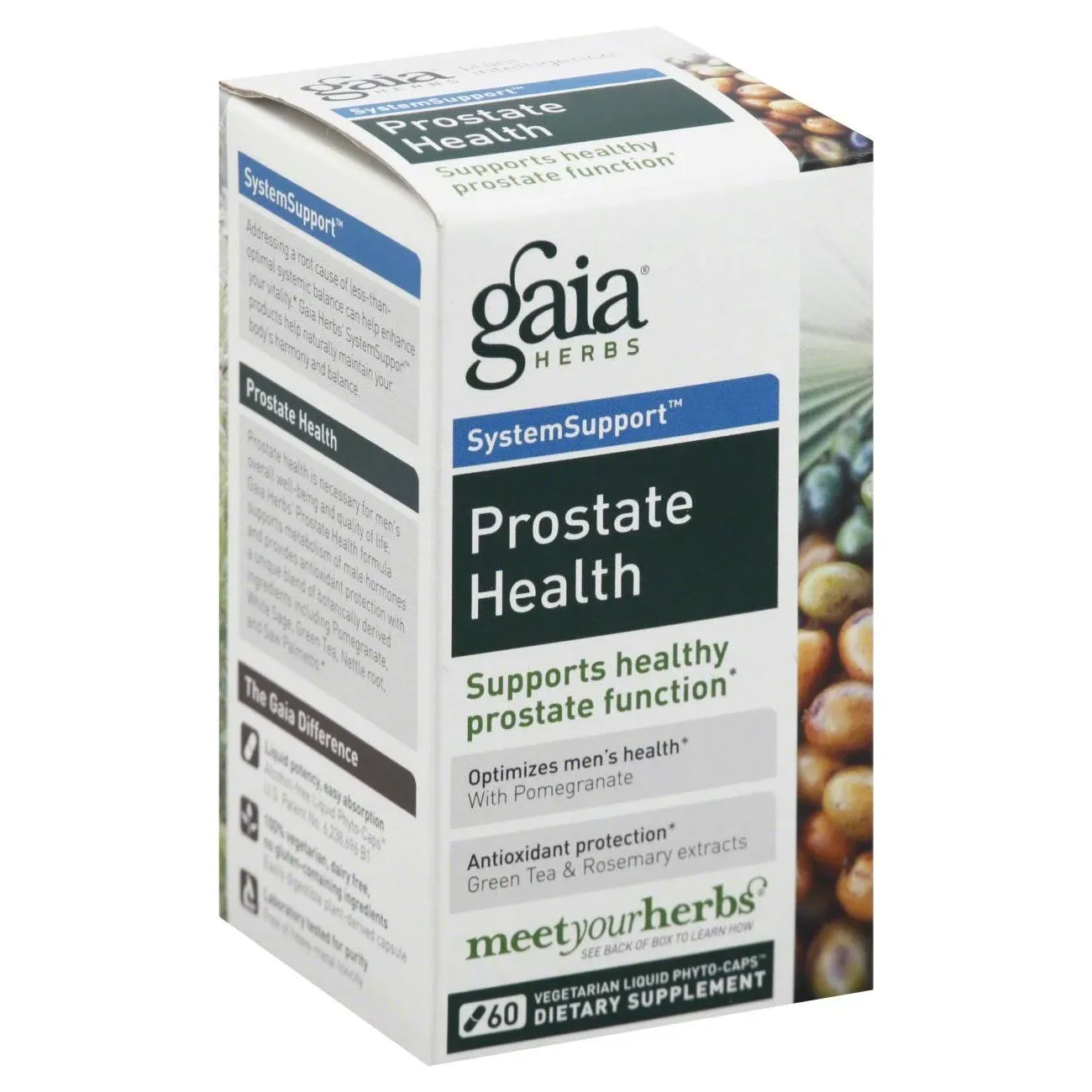 Gaia Herbs Prostate Health 60 Ct, Phyto-Caps