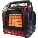 Mr. Heater Big Buddy Portable Liquid Propane Radiant Heater F274805 - 4,000 / 9,000 / 18,000 BTU