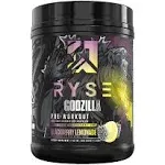 Ryse Noel Deyzel x Godzilla Pre Workout | Intense Pumps, Energy, & Focus | Citrulline & Beta Alanine | 400mg Total Caffeine | 40 Servings (Passion Pineapple)