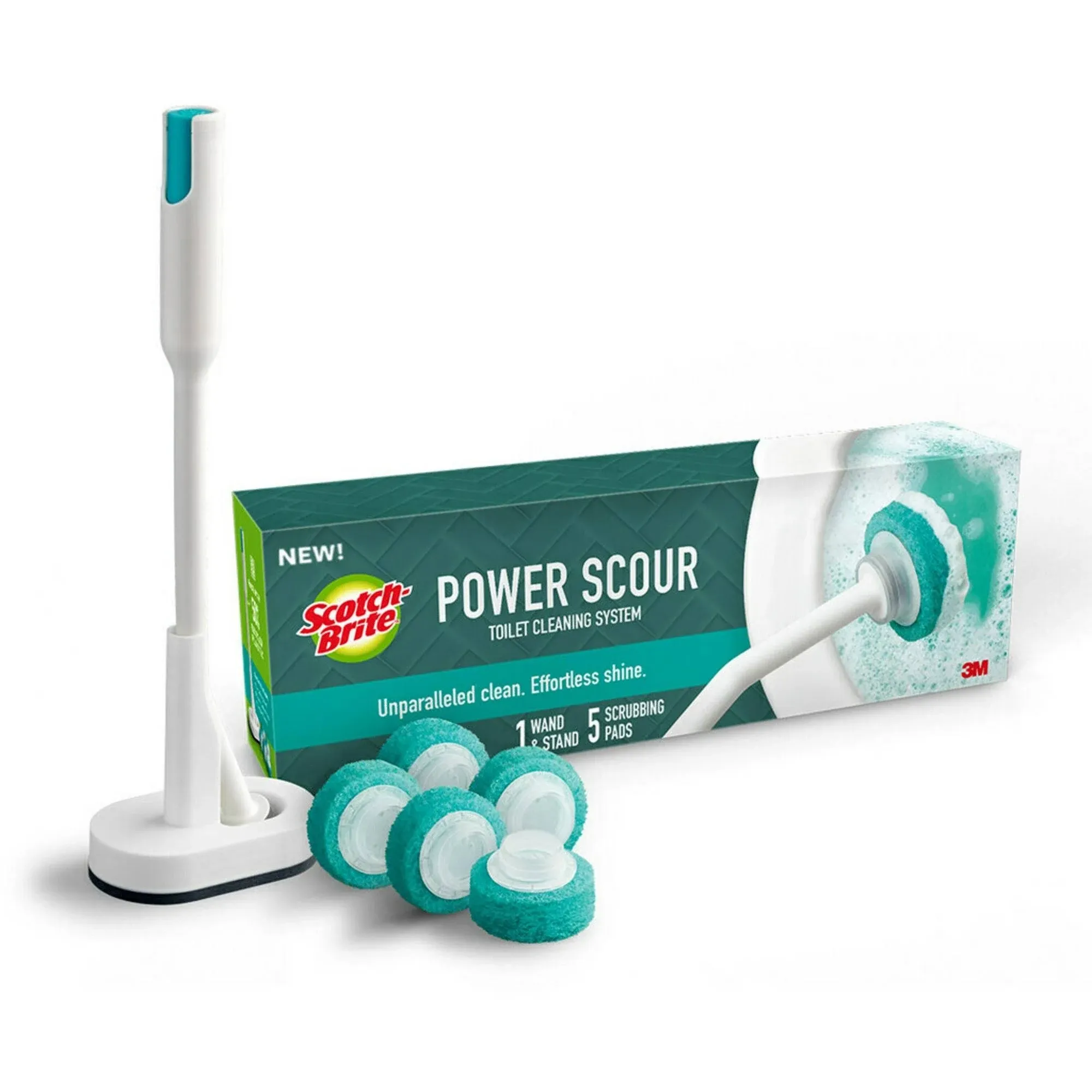 Scotch-Brite Power Scour Disposable Scrubbing Pad Refills (8-Count)