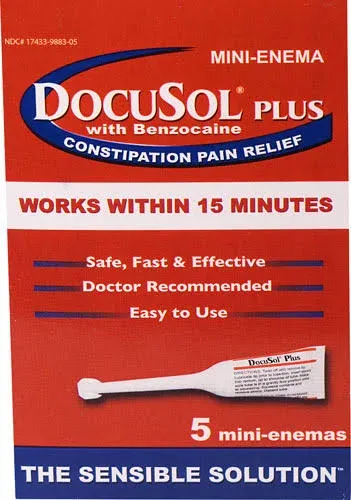 Docusol Plus Mini Enema