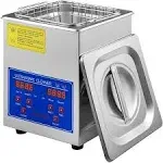 Ultrasonic Cleaner 2L Digital Ultrasonic Parts Cleaner with Timer 40kHz Professional VEVOR