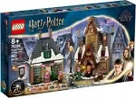 76388 Harry Potter Visita a la Aldea de Hogsmeade, Tres Escobas, Set de Construcción, Juguete 20 Aniversario con Mini Figura Dorada Ron Weasley