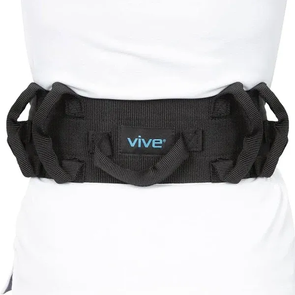 Vive Transfer Belt with Handles - Medical Nursing Safety Gait Patient