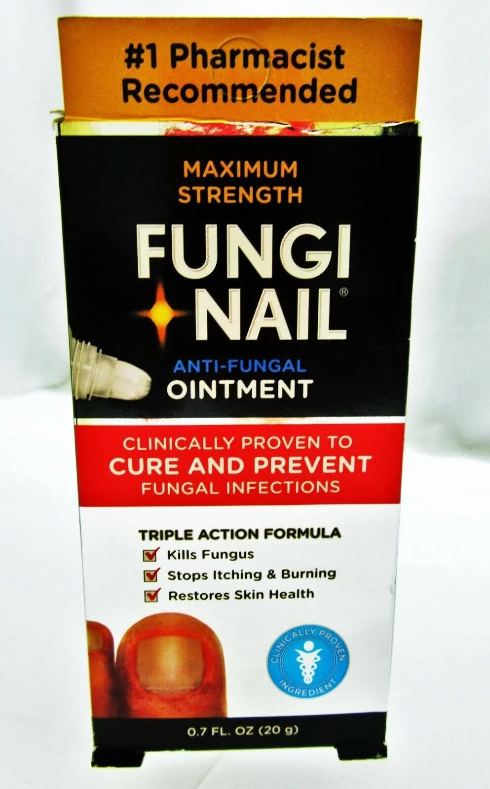 Fungi Nail Toe & Foot Maximum Strength Anti-Fungal Ointment - 0.7 fl oz