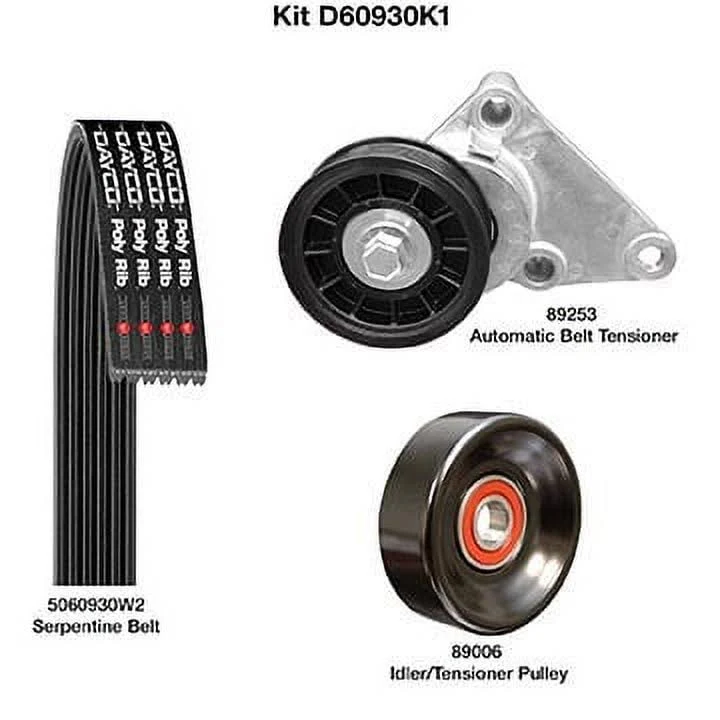 Dayco D60930K1 - Serpentine Belt Drive Component Kit