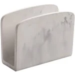 BINO | Napkin Holder, Matte Marble | Holders for Tables |