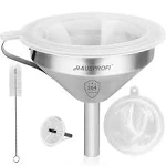 HAUSPROFI Stainless Steel Funnel