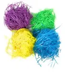 Bulk Easter Basket Filler Tissue Paper Grass - 2 Lbs of Colorful Easter Egg