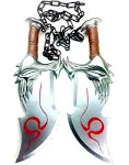 God of War Swords Kratos Blades of Chaos High Density Foam 1-1 Scale Props