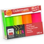 Gütermann Thread Set, Polyester, Multicolor, 100m