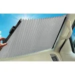 Dash Designs SV03 The Shade Retractable Windshield Sunshade Screen Cover, 23&#034;