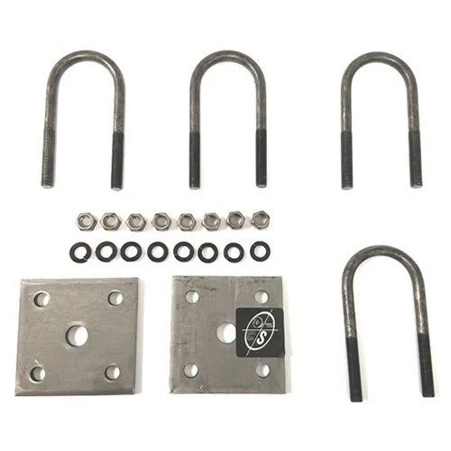 Libra New Trailer U Bolt Kit for 5200-7000lbs 3" Round Axle 7" Long 1/2" Dia -20080