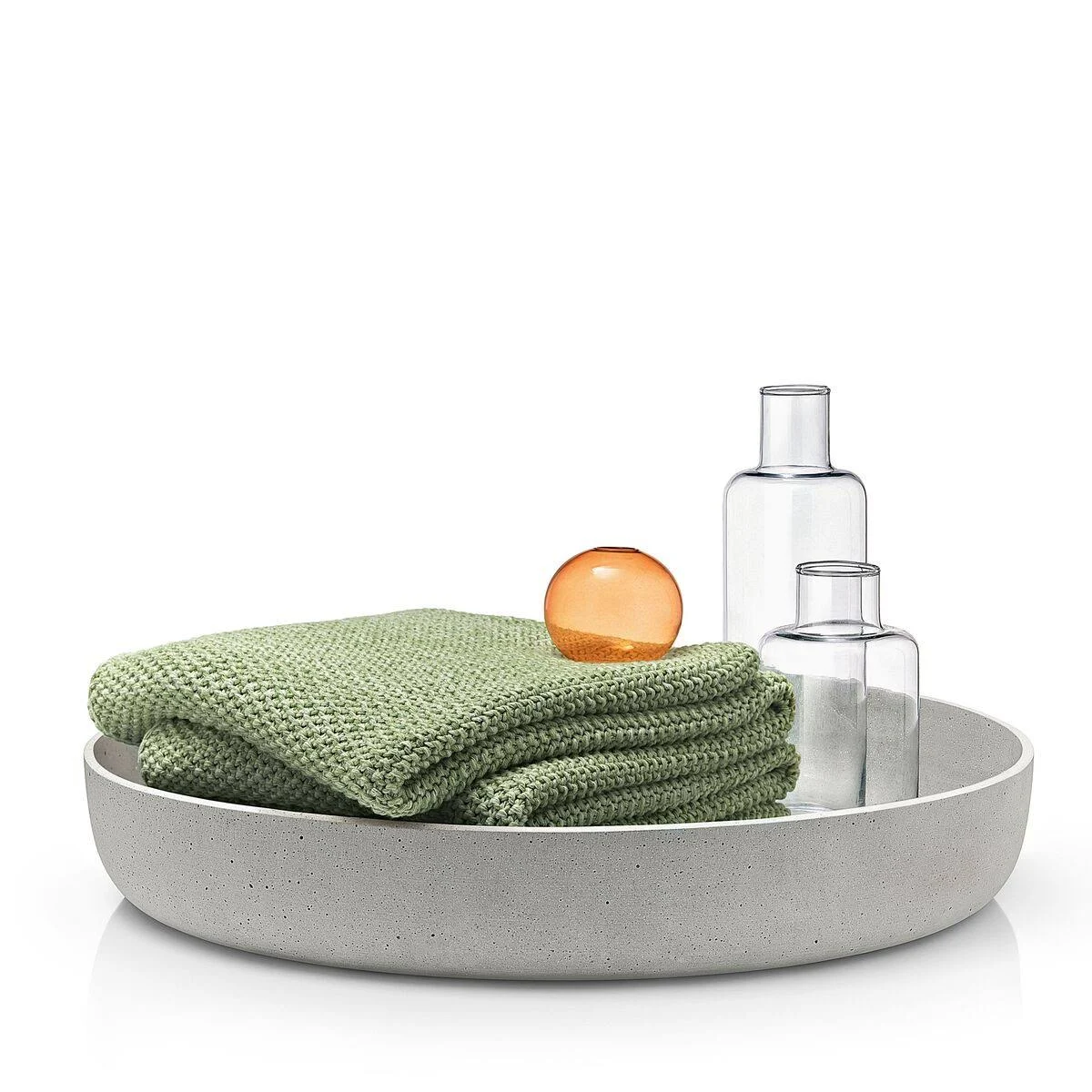 Blomus 65447 Decorative Bowl Tray; Large