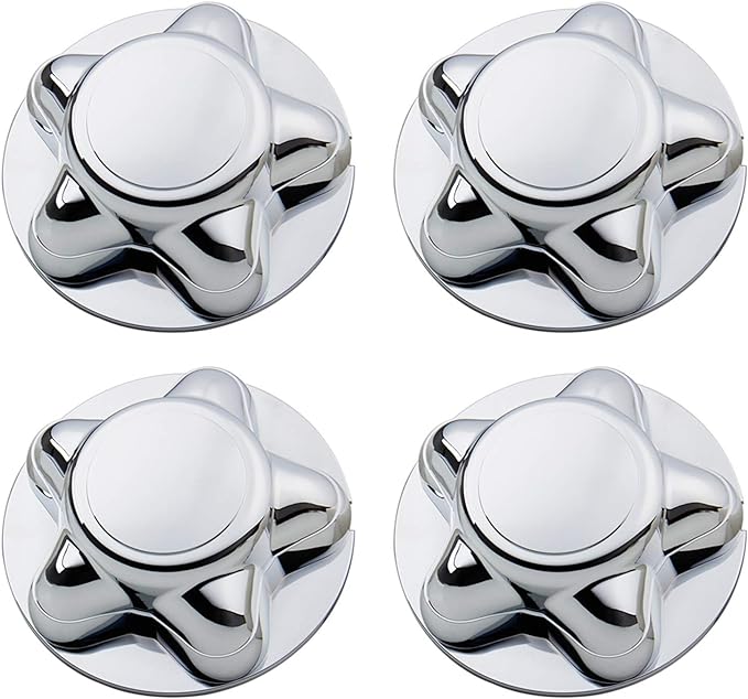 B4B Bang 4 Buck 4 Packs 7" Center Cap 5-Lug Steel Wheel Chrome for Ford 1997-2003