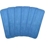 Microfiber Replacement Mop Pad 18" x 6" Wet & Dry Home & Commercial Cleaning ...