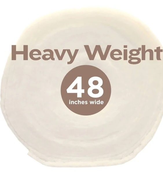 Poly-Fil Heavy-Weight Batting 96 inch x 11 Yard Roll, Size: 96 inchx11yds, White