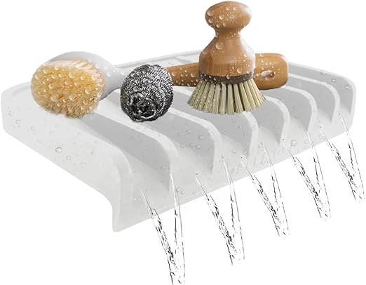 Kitchen Soap Tray Dish Soap Holder For Kitchen Counter Kitchen Sink Sponge Holde