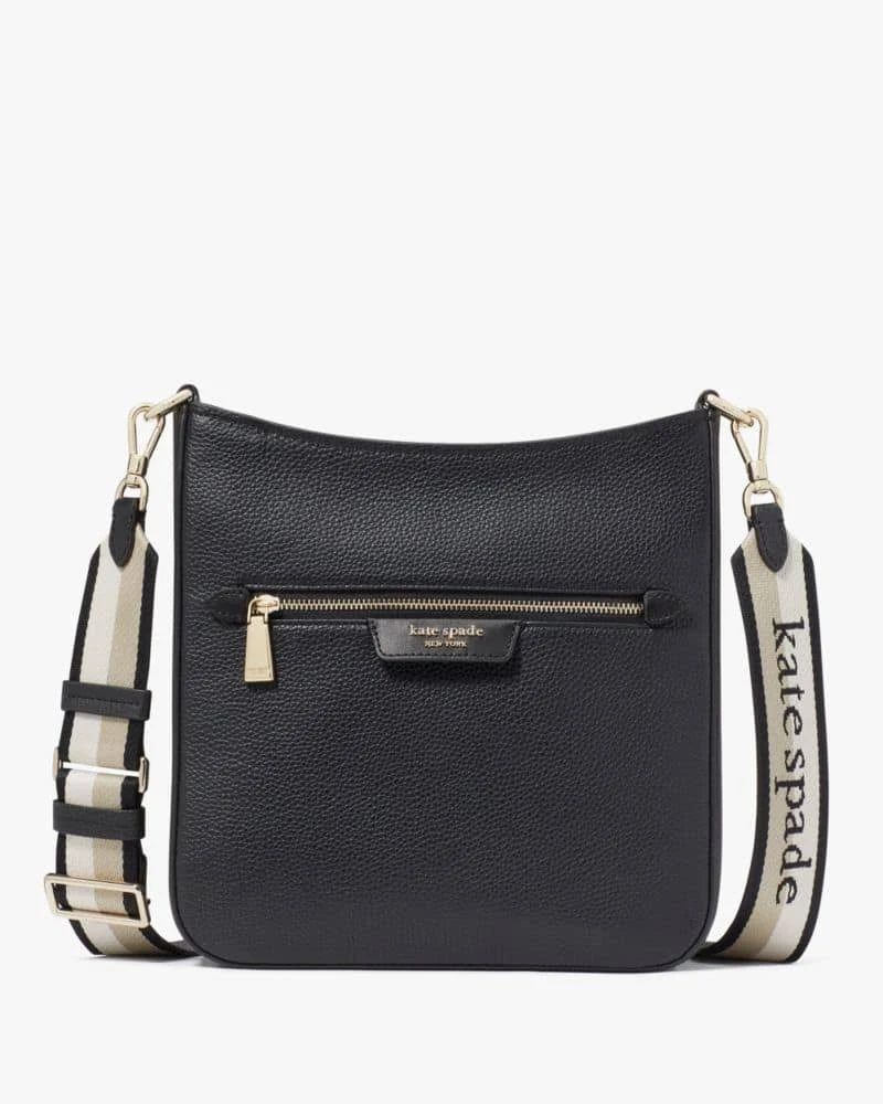 Kate Spade new york Hudson Leather Messenger Crossbody