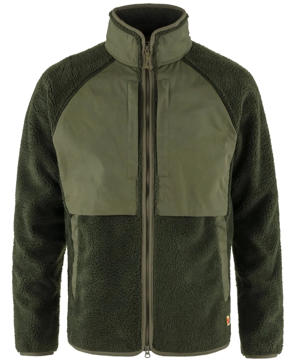 Fjallraven Vardag Pile Jacket Men&#039;s Sweater, Deep Forest/Laurel Green, X-Large