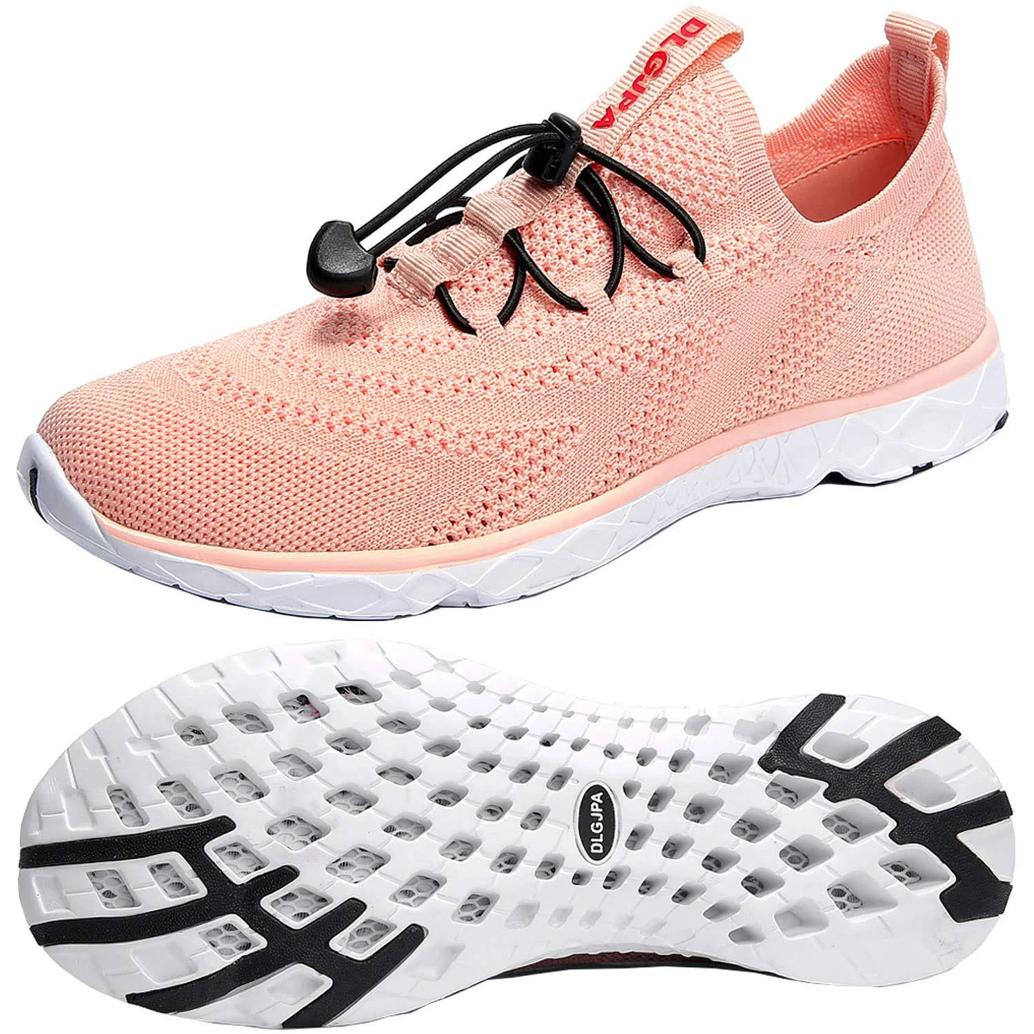 DLGJPA Women's Lightweight Quick Drying Aqua Water Shoes Athletic Sport Walking Shoes