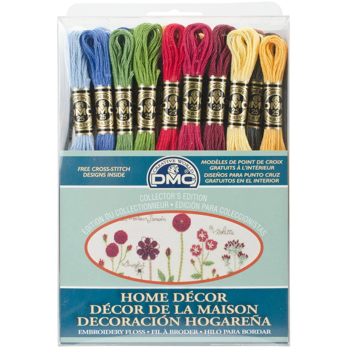 DMC Embroidery Floss Pack Home Decor