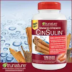 Trunature Advanced Strength CinSulin 170 Capsules