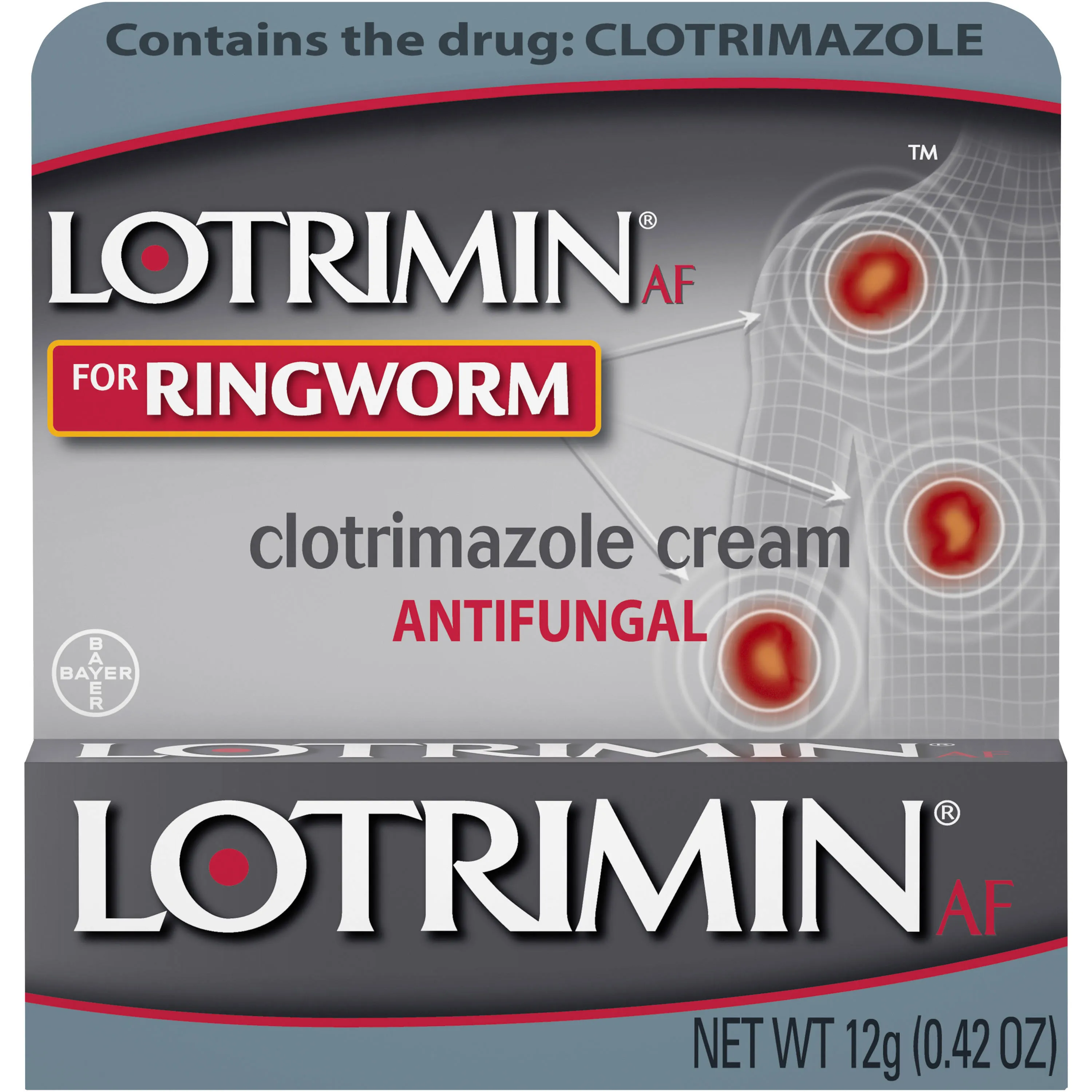 Lotrimin AF Ringworm Cream - 0.42 oz