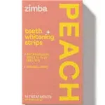 Zimba, Teeth Whitening Strips, Peach