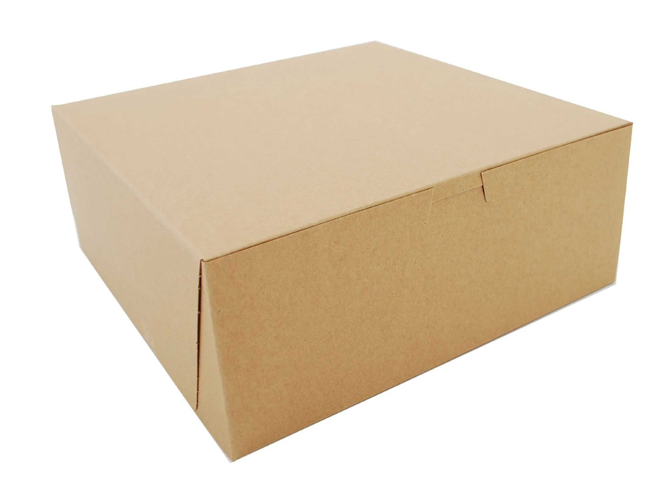 SCT Bakery Boxes, Kraft, Paperboard, 10 x 10 x 4, 100/Bundle