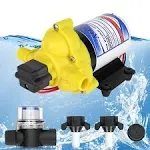 RV Water Pump,12V Diaphragm Pump,2088-554-144/2088-403-144 Fresh Water Pump,12V 3.5 Gallons per Minute,45 psi,1/2 NPT Connection