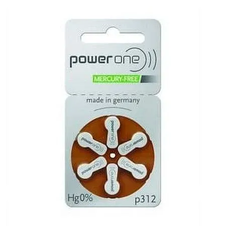 Power-One Hearing Aid Batteries Size