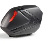 V37NN - Givi Pair Side-cases Monokey Black Red Reflectors Cover Carbon Look 37LT