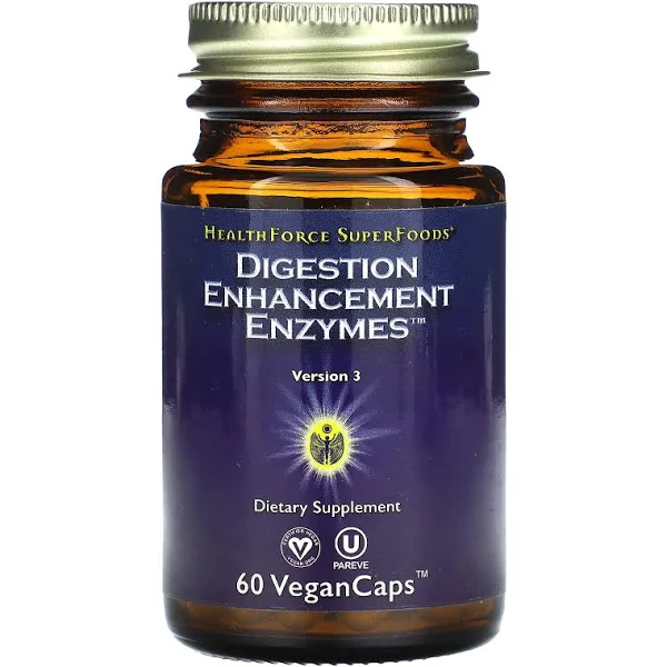 Digestion Enhancement Enzymes, 60 VeganCaps