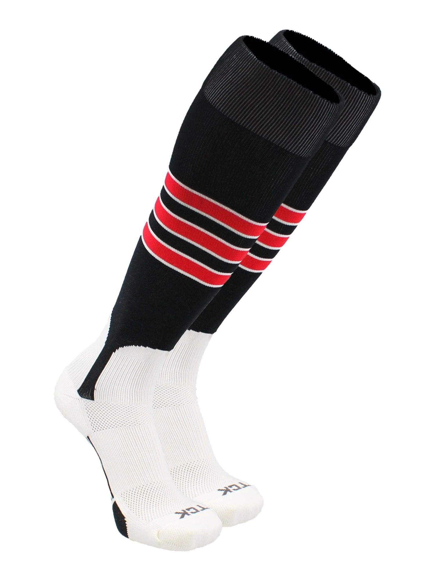 TCK Baseball Stirrup Socks with Stripes