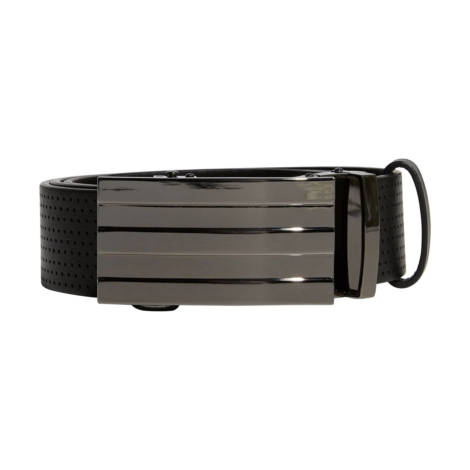 Adidas Three-Stripes No Hole Black Mens Golf Belt