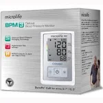 Microlife Series 500 Automatic Upper Arm Blood Pressure Monitor, Wide-Range Cuff Fits Most Adult Arms up to 16.5 in / Large, (Stores Up to 198 Readings for Two Users), Free Smart Tracking Software