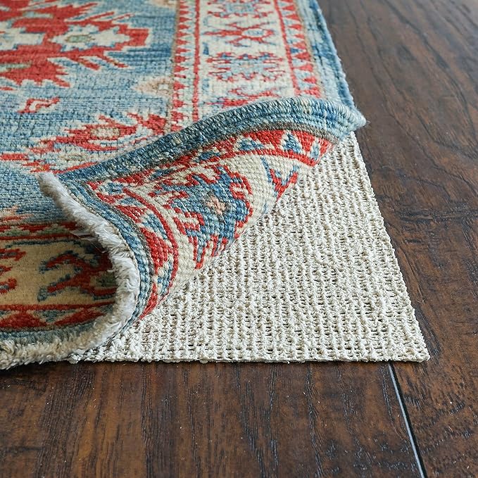 RUGPADUSA - Nature s Grip - 2 x3 - 1/16 Thick - Rubber and Jute - Eco-Friendly Non-Slip Rug Pad - Safe for your Floors and your Family Many Custom Sizes