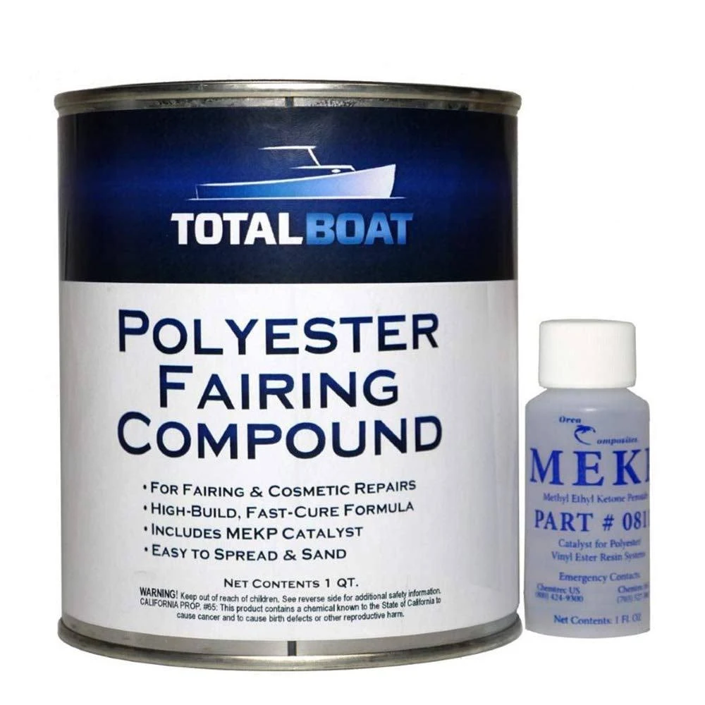 TotalBoat - 512949 Polyester Fairing Compound (Quart Kit)