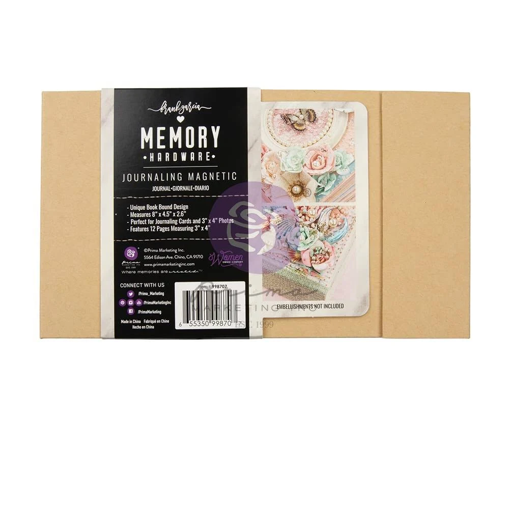 ReDesign Frank Garcia Memory Hardware Chipboard Album Journaling Magnetic 655350998707