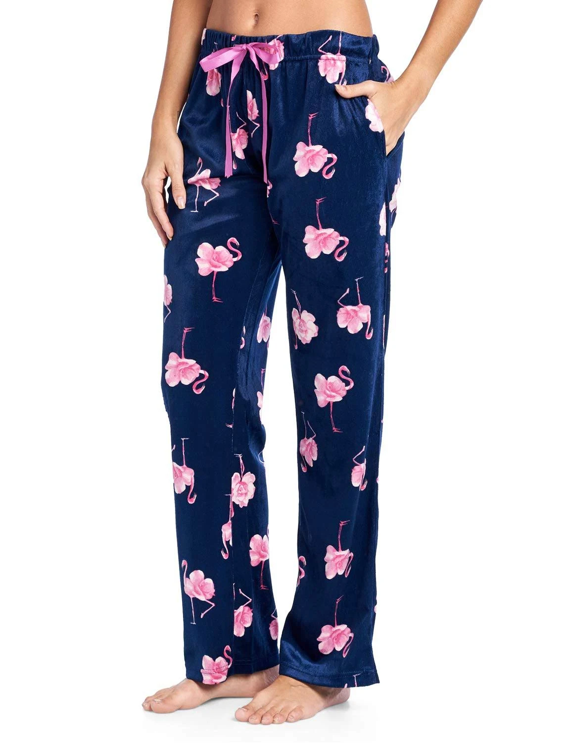 Ashford & Brooks Women's Plush Mink Fleece Pajama Sleep Pants