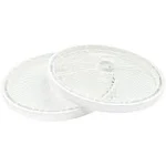 Tr2 White Plastic Round 15 1/2&#034; Addatrays To Fit 1000 Series Food Dehydrators 2 