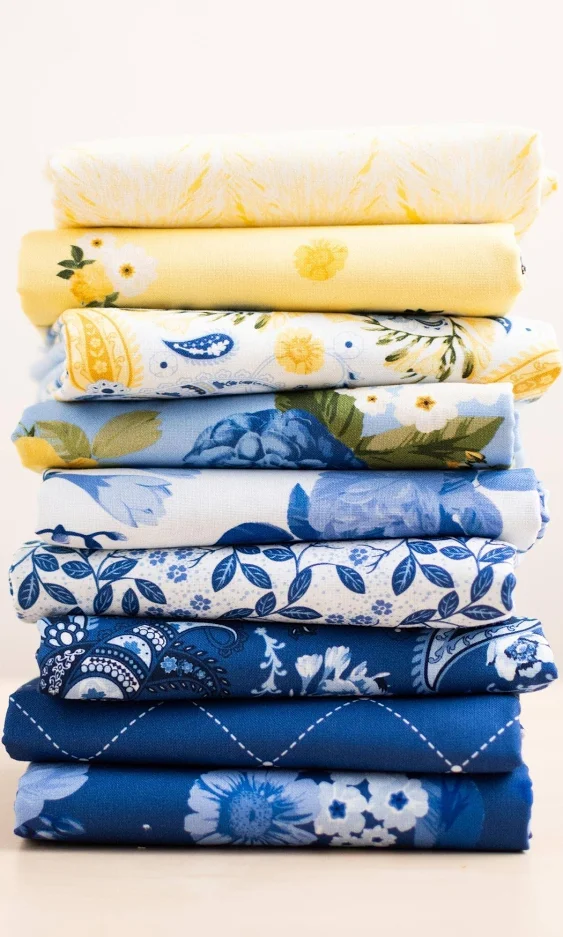 Love Sew True Fabrics Sunshine Blooms Precut Fabric