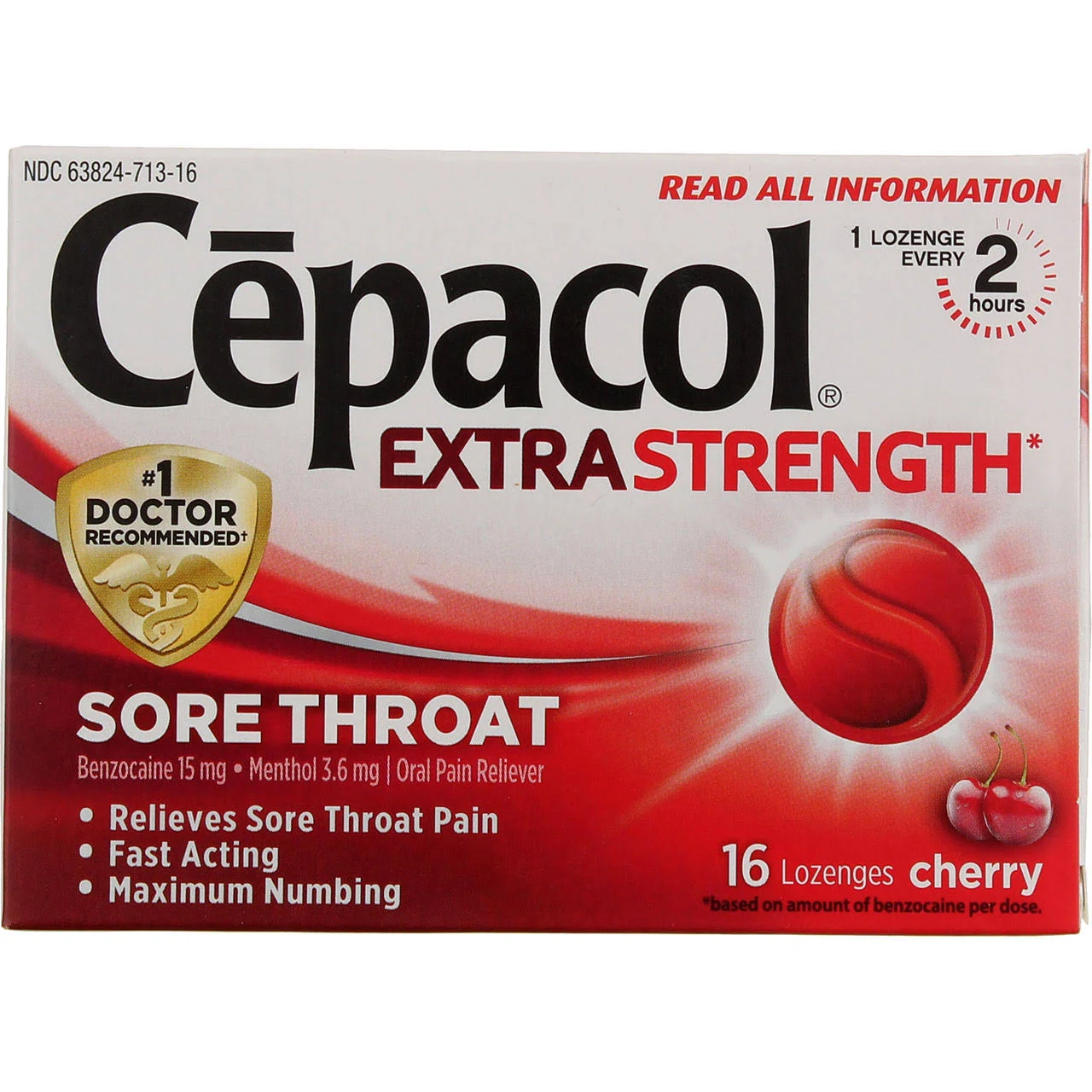 Cepacol Extra Strength Sore Throat Lozenges