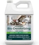 Restaurant Bio-Deodorizing Floor Cleaner - Heavy Duty Commercial Concentrated Enzyme Degreaser and Odor Eliminator for Mopping Tile, Laminate, Hardwood & More