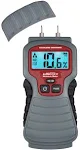 Calculated Industries 7440 AccuMASTER XT Digital Moisture Meter | Handheld |Pin Type | Backlit LCD Display | Detects Leaks, Damp and Moisture in Wood, Walls, Ceilings, Carpet and Firewood